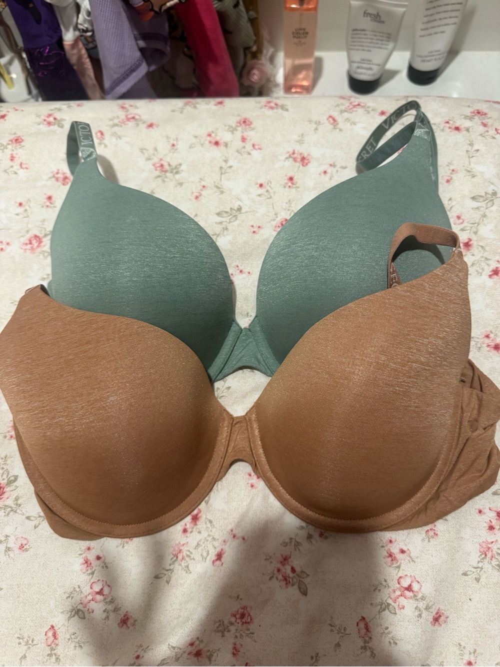 Set of 2- Victorias Secret shimmer Full coverage T-Shirt Bras